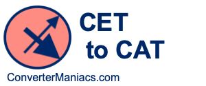 cet converter|1930 cet to central.